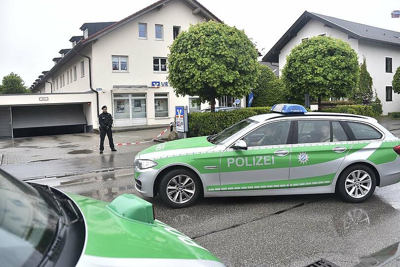 Am Dienstag wurde eine Filliale der VR-Bank in Taufkirchen überfallen.
