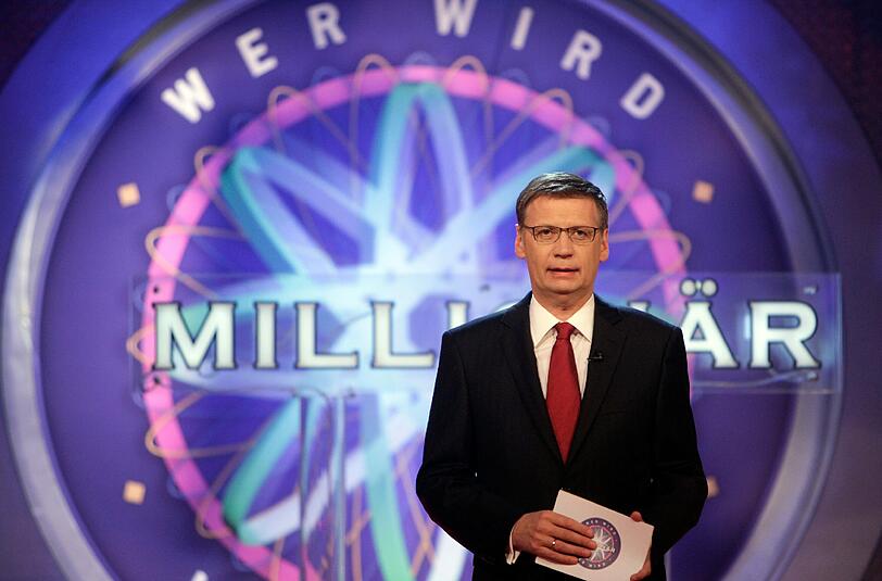 Günther Jauch stellte die Millionen-Frage bei "Wer wird Millionär?"
