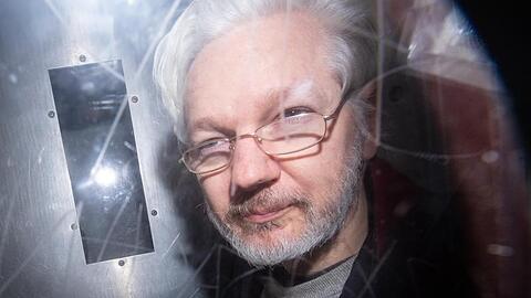Wikileaks-Gründer Julian Assange sitzt seit April 2019 im Hochsicherheitsgefängnis Belmarsh im Osten Londons.