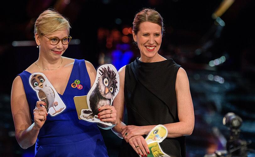 Die Filmproduzentinnen Kristiane Knudsen (l.) und Emely Christians
