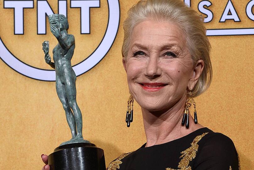 Die britische Schauspielerin Helen Mirren