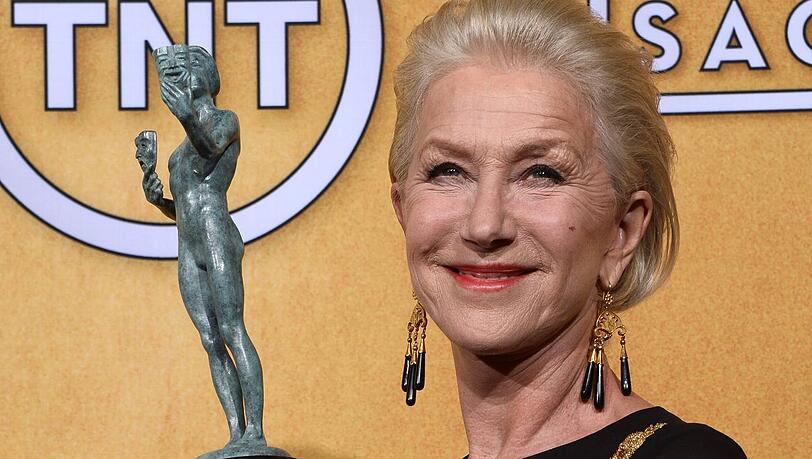 Die britische Schauspielerin Helen Mirren Die britische Schauspielerin Helen Mirren