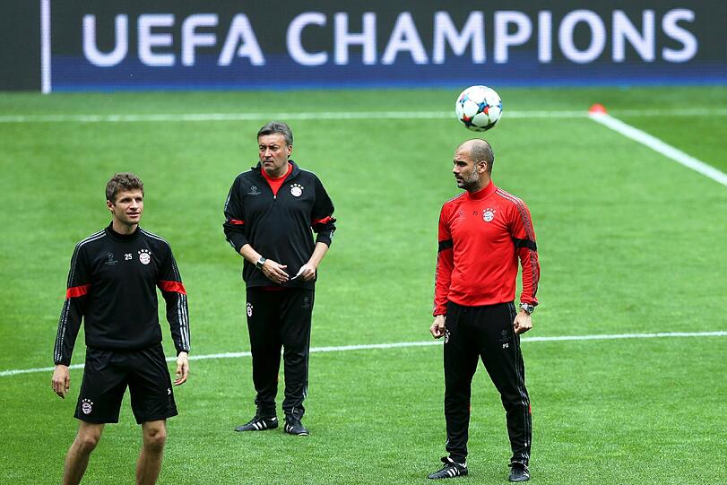 Die Bilder vom Abschlusstraining der Bayern!