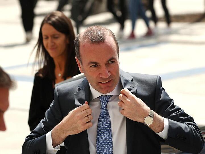 Manfred Weber, Spitzenkandidat der Europäischen Volkspartei. Foto: Francisco Seco/AP