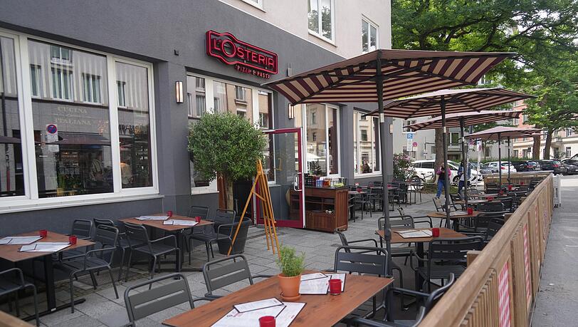 So sieht es außen aus beim Sushi+Soul-Nachfolger L'Osteria So sieht es außen aus beim Sushi+Soul-Nachfolger L'Osteria