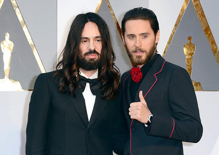 Alessandro Michele und Jared Leto.
