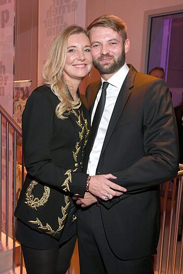 Jette Joop mit Alexander Kinzler