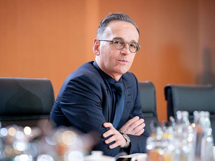 Außenminister Heiko Maas (SPD) bei einer Kabinettssitzung in Berlin.
