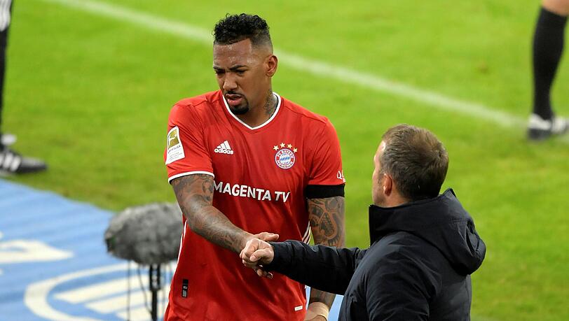 Jérôme Boateng zeigte sich bei seiner Auswechslung gefrustet.