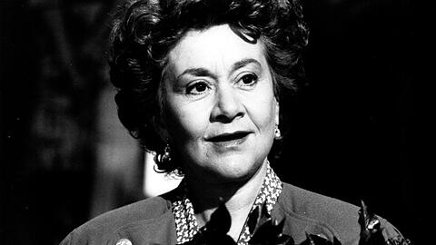 Joan Plowright auf einer Aufnahme aus dem Jahr 1988.