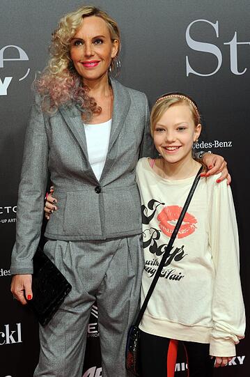 Natascha Ochsenknecht mit Tocher Cheyenne