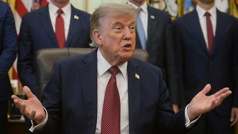 Neuer Anlauf für US-Präsident Trump: Er will das US-Geburtsrecht einschränken. (Archivfoto) Neuer Anlauf für US-Präsident Trump: Er will das US-Geburtsrecht einschränken. (Archivfoto)