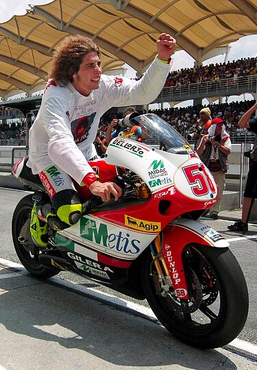 Trauer um einen Draufgänger: Marco Simoncelli