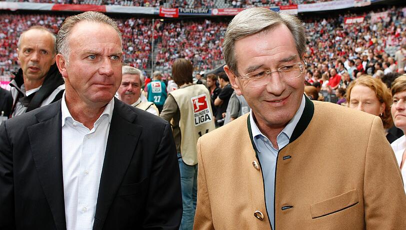 Karl-Heinz Rummenigge und Karl Hopfner