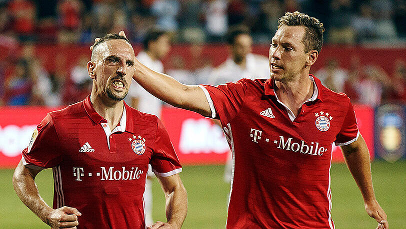 Erneut brilliert Franck Ribéry auf der USA-Reise. Trotzdem kassiert der Franzose gleich zwei Rüffel. Erneut brilliert Franck Ribéry auf der USA-Reise. Trotzdem kassiert der Franzose gleich zwei Rüffel.