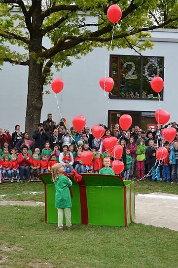 Die Kita an der Lincolnstraße ist eine der größten Einrichtungen der Arbeiterwohlfahrt. Seit 2012 werden Kinder im Neubau betreut.
