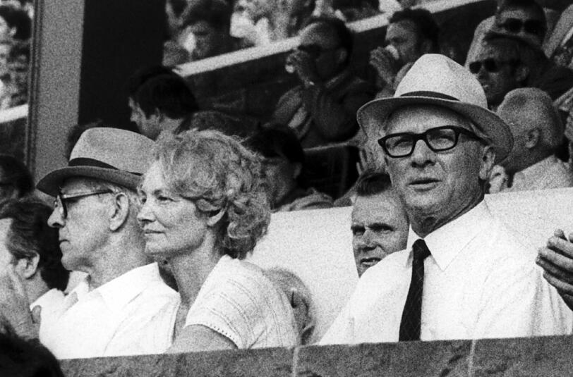 Margot und Erich Honecker 1979