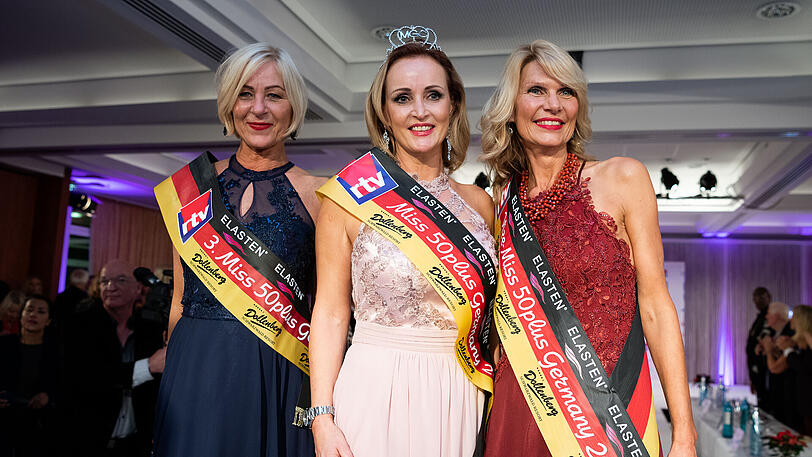 Die Top 3: Evelyn Reißmann (m.) mit der Drittplatzierten Marion Ellendorff (l) und der Zweitplatzierten Eva Möller-Westman.