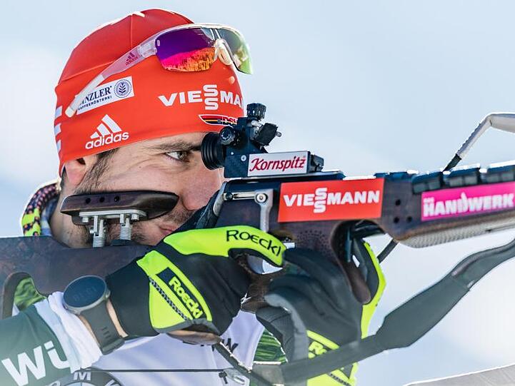Arnd Peiffer wurde als bester Deutscher 16. in der Verfolgung in Nove Mesto.