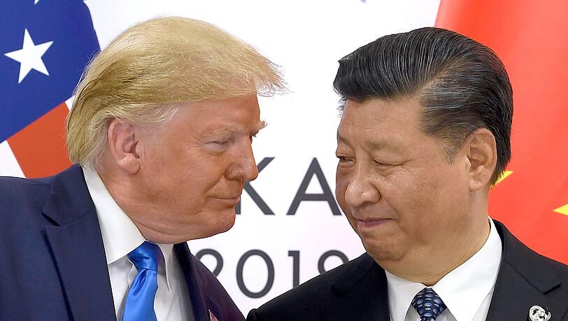 Trump hatte Xi bereits in seiner ersten Amtszeit mehrmals getroffen. (Archivbild)