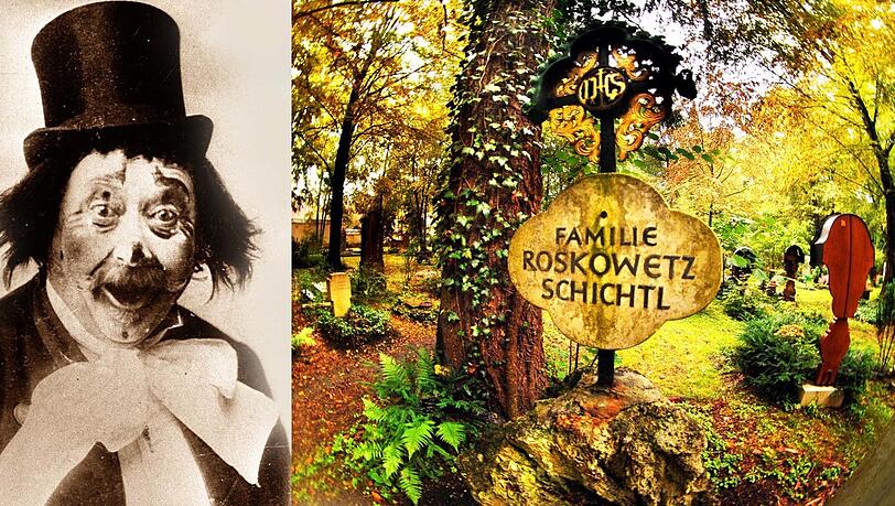 Michael August Schichtl, Münchner Original und legendärer Schausteller, ruht auf dem Waldfriedhof. Michael August Schichtl, Münchner Original und legendärer Schausteller, ruht auf dem Waldfriedhof.