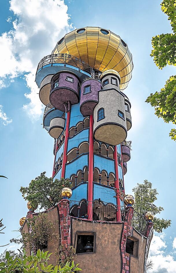 Der Kuchlbauer Turm ist 34 Meter hoch – ursprünglich geplant waren 70 Meter.
