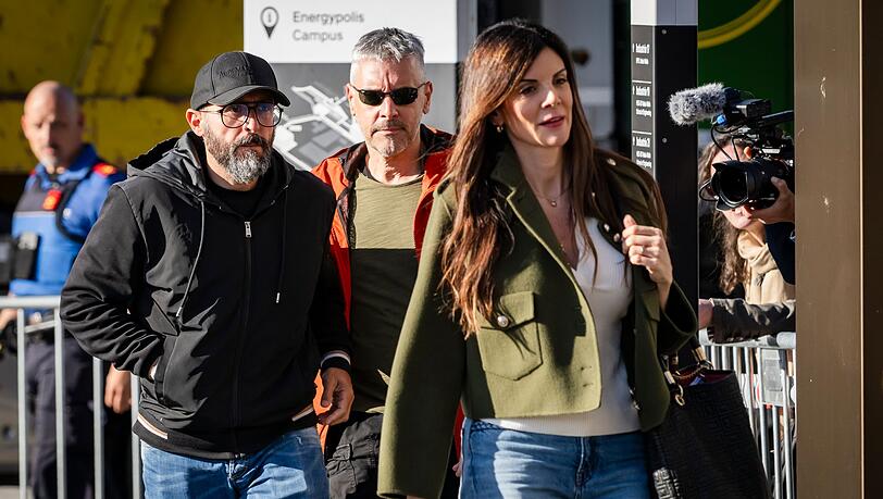 Erstmals zusammen im Verh&ouml;r: Jacques und Jessica Moretti.