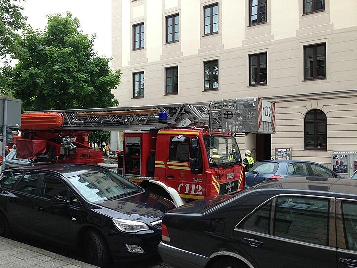 Schon wieder ein Großeinsatz in Haidhausen. Die Bilder vom Einsatzort.