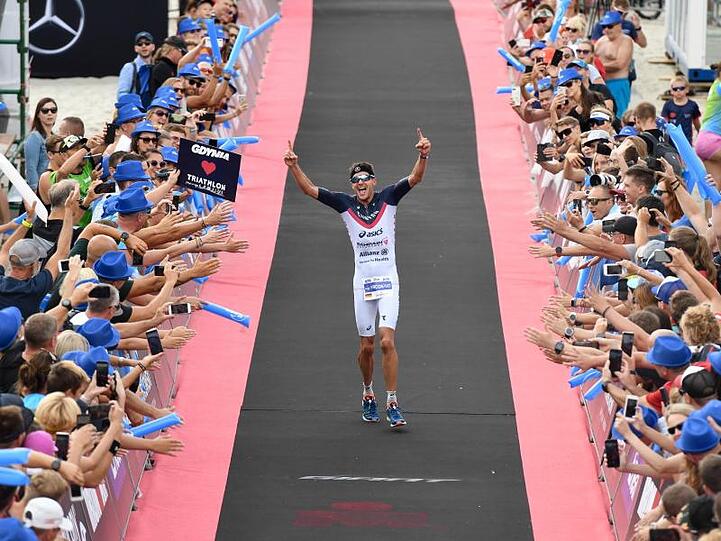 Siegte in Polen: Triathlon-Ass Jan Frodeno.