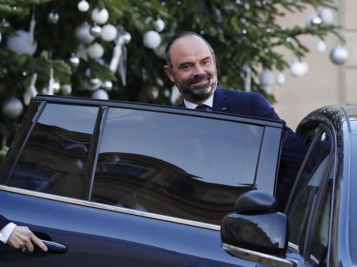 Frankreichs Premierminister Édouard Philippe in Paris.
