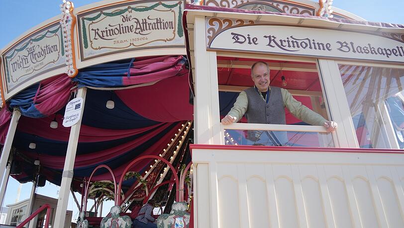 Krinoline-Chef Matthias Niederländer. Krinoline-Chef Matthias Niederländer.