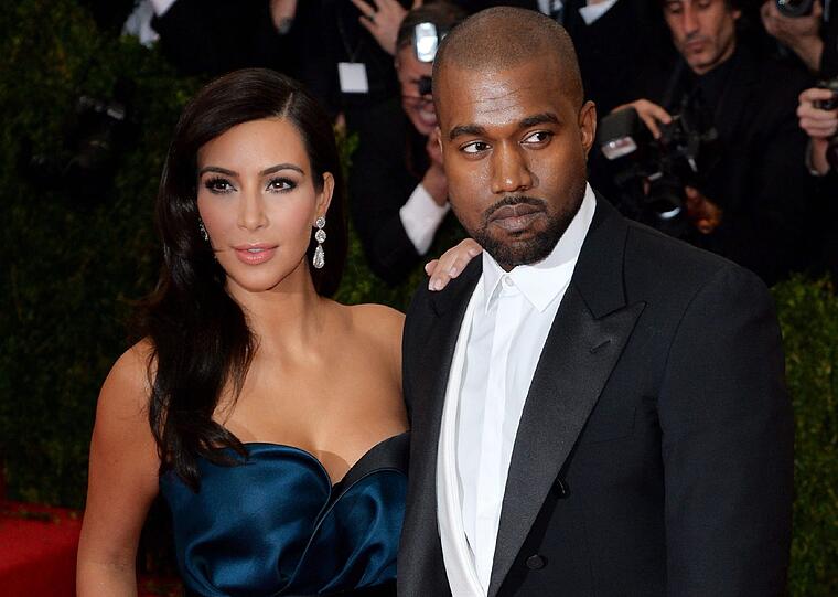 Kim Kardashian und Kanyw West
