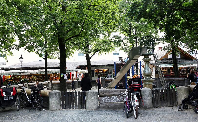 Seit 110 Jahren gibt es ihn - der Elisabethmarkt in Schwabing.