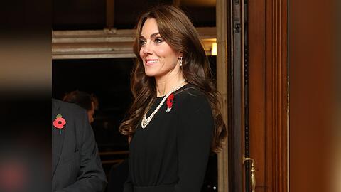 Prinzessin Kate beim Royal British Legion Festival of Remembrance in der Royal Albert Hall in London im Jahr 2023.