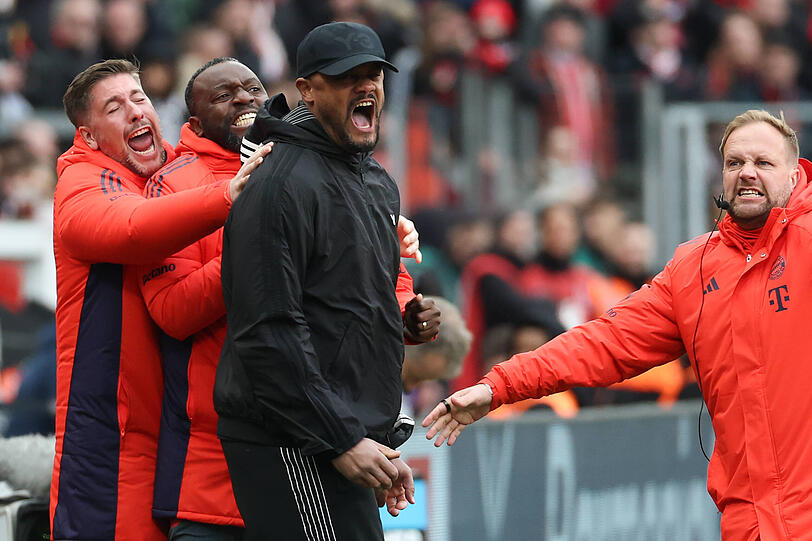 Mit Kompanys Sieger-Mantra eilt der FC Bayern von Erfolg zu Erfolg.