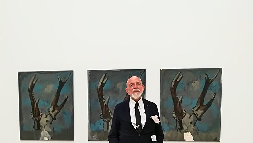 Markus Lüpertz im Haus der Kunst. Markus Lüpertz im Haus der Kunst.