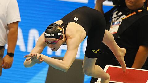 Eine WM im Olympia-Jahr gab es zuvor noch nie. Trotzdem hat Isabel Gose das Training kaum umgestellt.