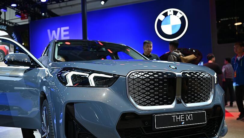 Es lief nicht so auf dem chinesischen Markt. Hier ein BMW iX1 auf der Automesse in Peking. Es lief nicht so auf dem chinesischen Markt. Hier ein BMW iX1 auf der Automesse in Peking.