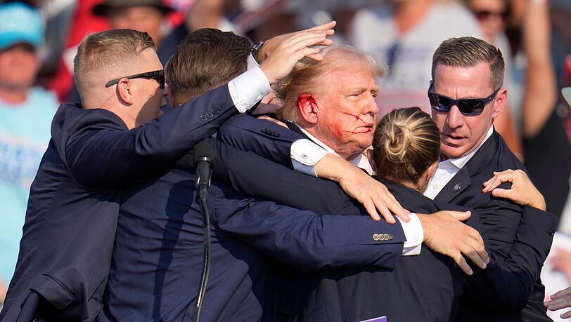Donald Trump in Butler. (Archivfoto)