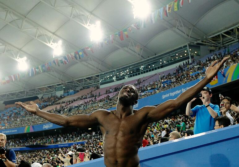 Usain Bolt hadert mit dem Schicksal.