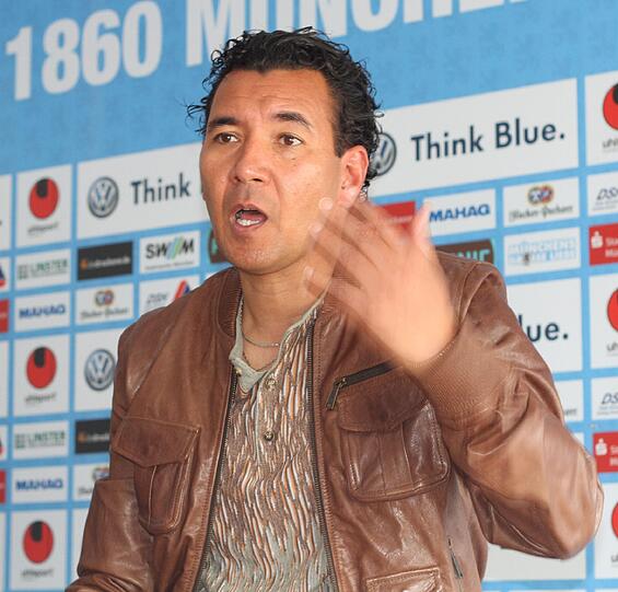 Ricardo Moniz bei der anschließenden Pressekonferenz