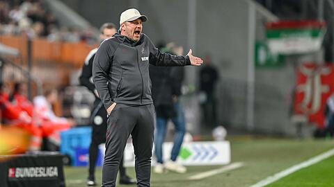 K&ouml;lns Trainer Lukas Kwasniok war bedient.