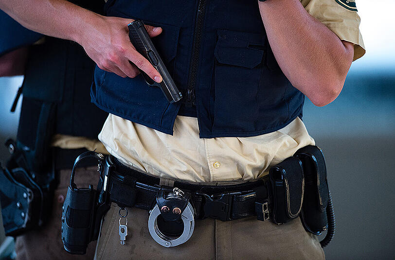 Auch bei der Münchner Polizei soll es einen Reichsbürger geben. (Symbolbild)