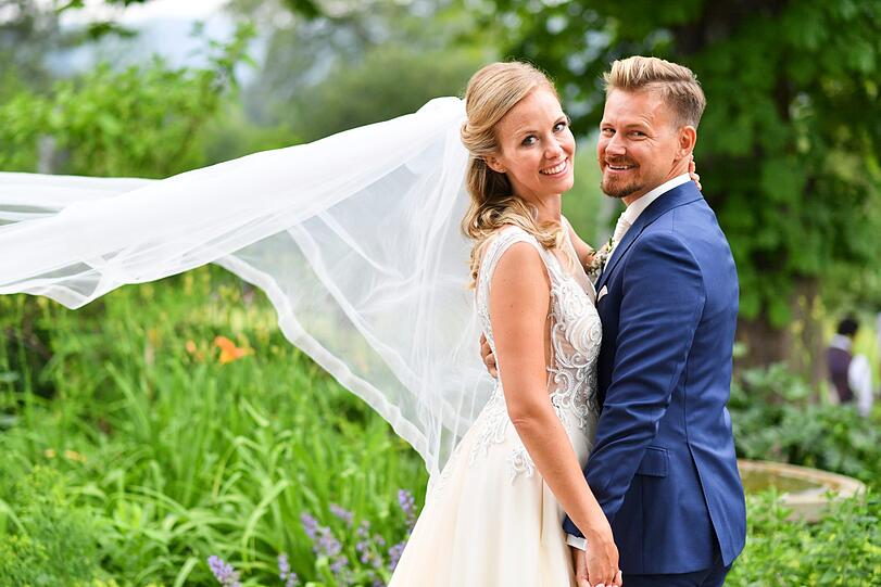 Gregor und Stephanie Teicher haben geheiratet.