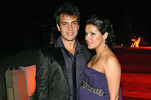 Gefühls-Spektakel: Anna Netrebko und Bassist Erwin Schrott.