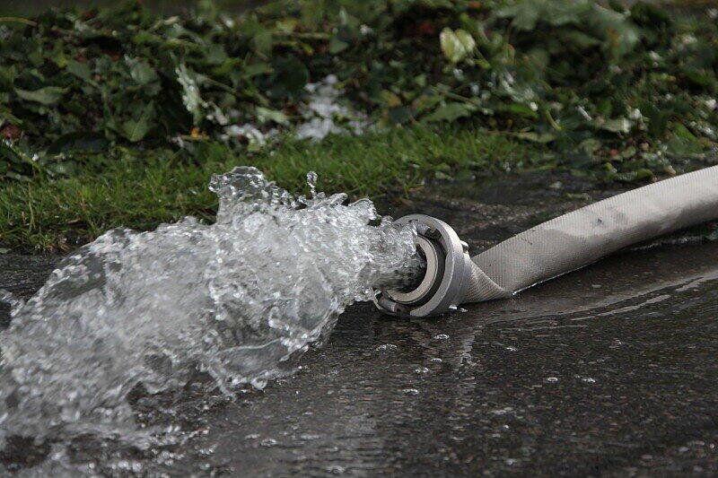 Ein heftiges Unwetter ging über den Landkreis Erding nieder - die Bilder.