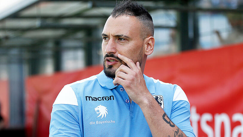 Timo Gebhart vom TSV 1860 Timo Gebhart vom TSV 1860