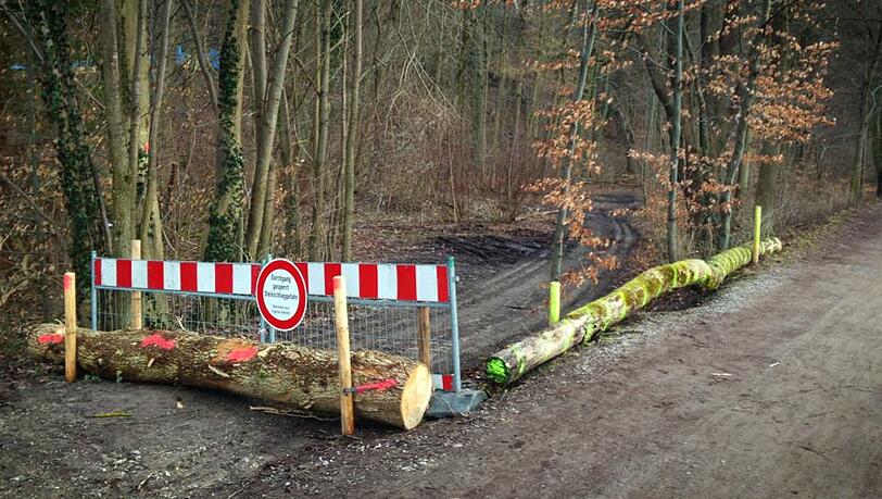 Akutes Streitthema und derzeit wegen Steinschlaggefahr gesperrt: Der Isartrail. Akutes Streitthema und derzeit wegen Steinschlaggefahr gesperrt: Der Isartrail.