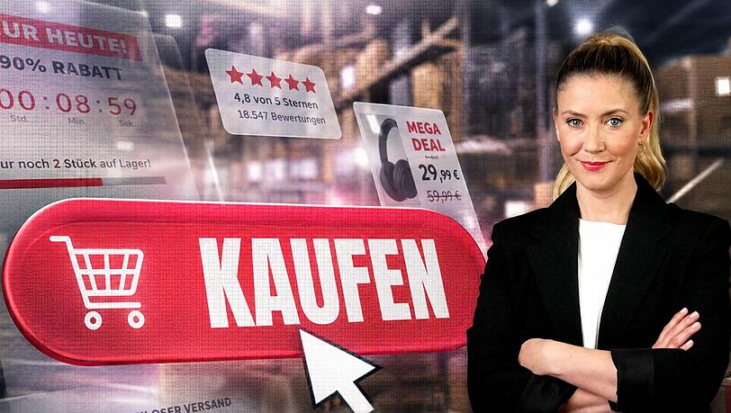 Pia Osterhaus deckt in "Die Tricks der Onlinehändler" auf, wie Kunden im Internet zum Kauf bewegt werden. Pia Osterhaus deckt in "Die Tricks der Onlinehändler" auf, wie Kunden im Internet zum Kauf bewegt werden.