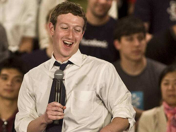Facebook-Gründer Mark Zuckerberg